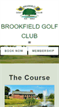 Mobile Screenshot of brookfieldgolfclub.co.uk